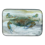 Caroline'S Treasures Sc2002Ddm Crab A Leg Up Watercolor Dish-Drying-Mats, 14X21, Multicolor