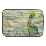 Caroline'S Treasures Sc2012Ddm Pelican Sunset Dish-Drying-Mats, 14X21, Multicolor