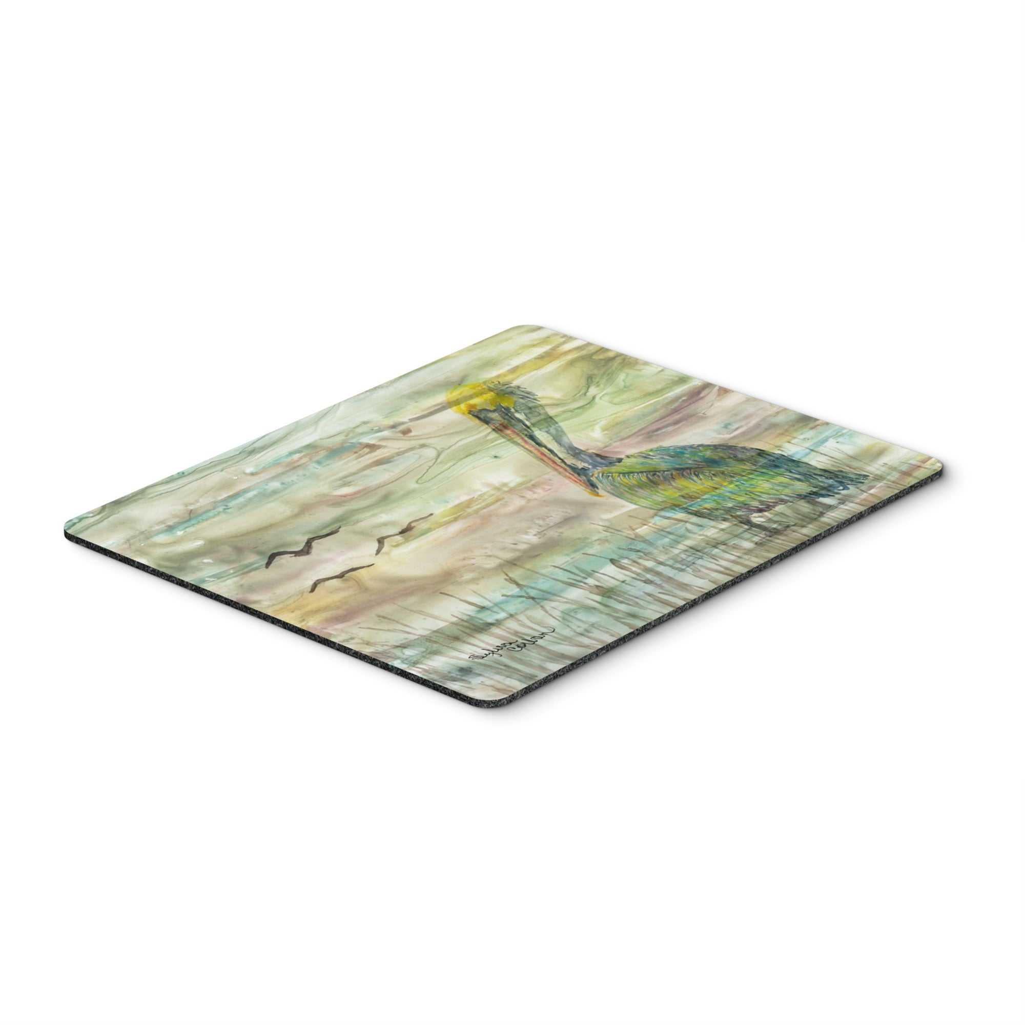 Pelican Sunset Mouse Pad, Hot Pad Or Trivet