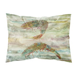 Caroline'S Treasures Shrimp Sunset Fabric Standard Pillowcases, Multicolor