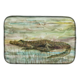 Caroline'S Treasures Sc2016Ddm Alligator Sunset Dish-Drying-Mats, 14X21, Multicolor
