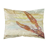 Caroline'S Treasures Crawfish Yellow Sky Fabric Standard Pillowcases, Multicolor