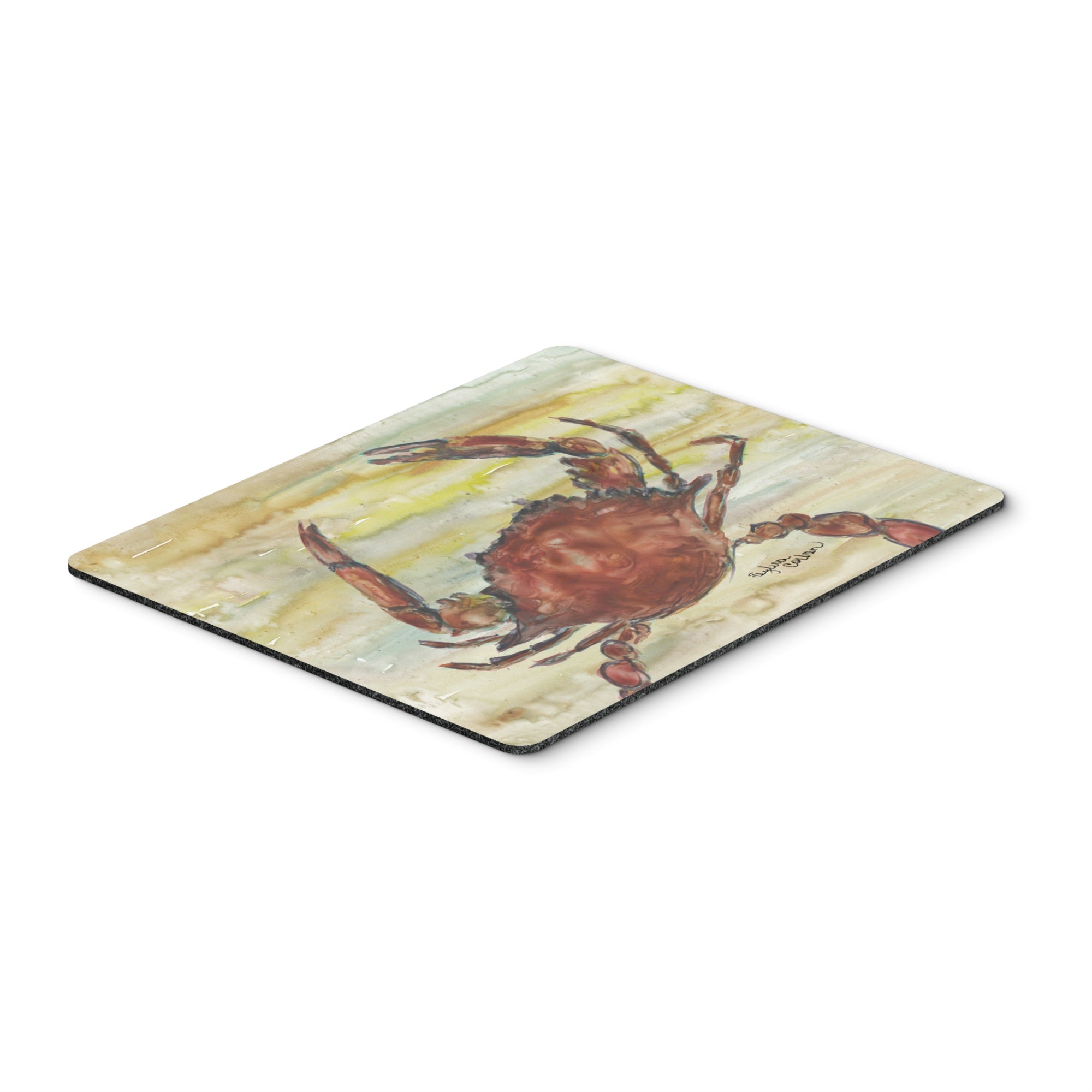 Cooked Crab Yellow Sky Mouse Pad, Hot Pad Or Trivet