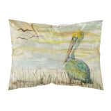 Caroline'S Treasures Pelican Yellow Sky Fabric Standard Pillowcases, Multicolor