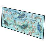 Crab, Shrimp And Oysters Indoor Or Outdoor Runner Mat 28X58 Sc2086Hrm2858