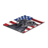 Caroline'S Treasures Mouse/Hot Pad/Trivet, Usa American Flag With Labrador (Sc9012Mp)