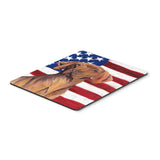 Caroline'S Treasures Mouse/Hot Pad/Trivet, Usa American Flag With Vizsla (Sc9022Mp)