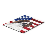Caroline'S Treasures Mouse/Hot Pad/Trivet, Usa American Flag With Welsh Springer Spaniel (Sc9024Mp)