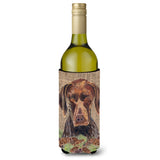 German Shorthaired Pointer Wine Bottle Beverage Insulator Beverage Insulator Hugger