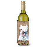 Pit Bull Wine Bottle Beverage Insulator Beverage Insulator Hugger Sc9042Literk