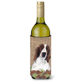 Welsh Springer Spaniel Wine Bottle Beverage Insulator Beverage Insulator Hugger