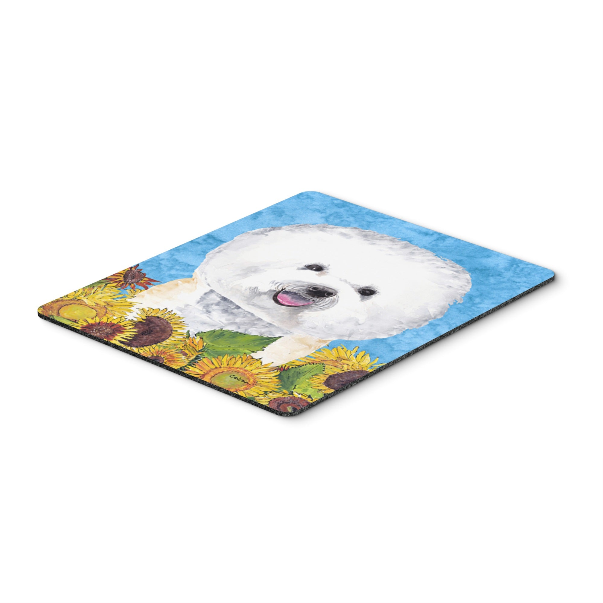 Caroline'S Treasures Mouse/Hot Pad/Trivet, Bichon Frise (Sc9059Mp)