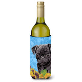 Pug Wine Bottle Beverage Insulator Beverage Insulator Hugger Sc9062Literk