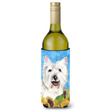 Westie Wine Bottle Beverage Insulator Beverage Insulator Hugger Sc9070Literk
