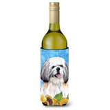 Shih Tzu Wine Bottle Beverage Insulator Beverage Insulator Hugger Sc9075Literk