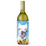 Pit Bull Wine Bottle Beverage Insulator Beverage Insulator Hugger Sc9077Literk