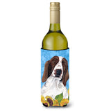 Welsh Springer Spaniel Wine Bottle Beverage Insulator Beverage Insulator Hugger Sc9078Literk