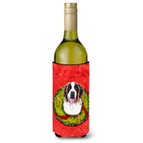Saint Bernard Wine Bottle Beverage Insulator Beverage Insulator Hugger Sc9082Literk