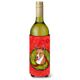 Basenji Wine Bottle Beverage Insulator Beverage Insulator Hugger Sc9089Literk