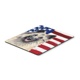 Caroline'S Treasures Mouse/Hot Pad/Trivet, Usa American Flag With Belgian Tervuren (Sc9116Mp)