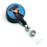Caroline'S Treasures Doberman Retractable Badge Reel Or Id Holder With Clip, Multicolor (Sc9126Bu-Br)