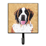 Caroline'S Treasures Sc9129Sh4 Saint Bernard Leash Holder Or Key Hook, Small, Multicolor