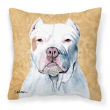 Caroline'S Treasures Sc9130Pw1414 Pit Bull Decorative Canvas Fabric Pillow, Large, Multicolor