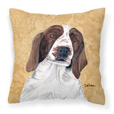 Caroline'S Treasures Sc9131Pw1414 Springer Spaniel Decorative Canvas Fabric Pillow, Large, Multicolor