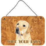 Caroline'S Treasures Sc9133Ds812 Labrador Aluminum Metal Wall Or Door Hanging Prints, 8 X 12