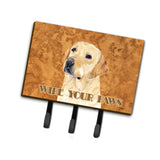 Caroline'S Treasures Sc9133Th68 Labrador Wipe Your Paws Leash Or Key Holder, Large, Multicolor