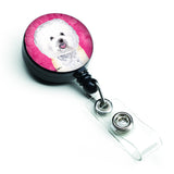 Caroline'S Treasures Affenpinscher Retractable Badge Reel Or Id Holder With Clip, Multicolor (Sc9135Pk-Br)