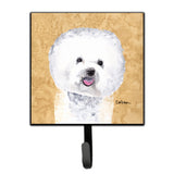 Caroline'S Treasures Sc9135Sh4 Bichon Frise Leash Holder Or Key Hook, Small, Multicolor