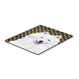 Caroline'S Treasures Mouse/Hot Pad/Trivet, American Eskimo Candy Corn Halloween Portrait (Sc9168Mp)