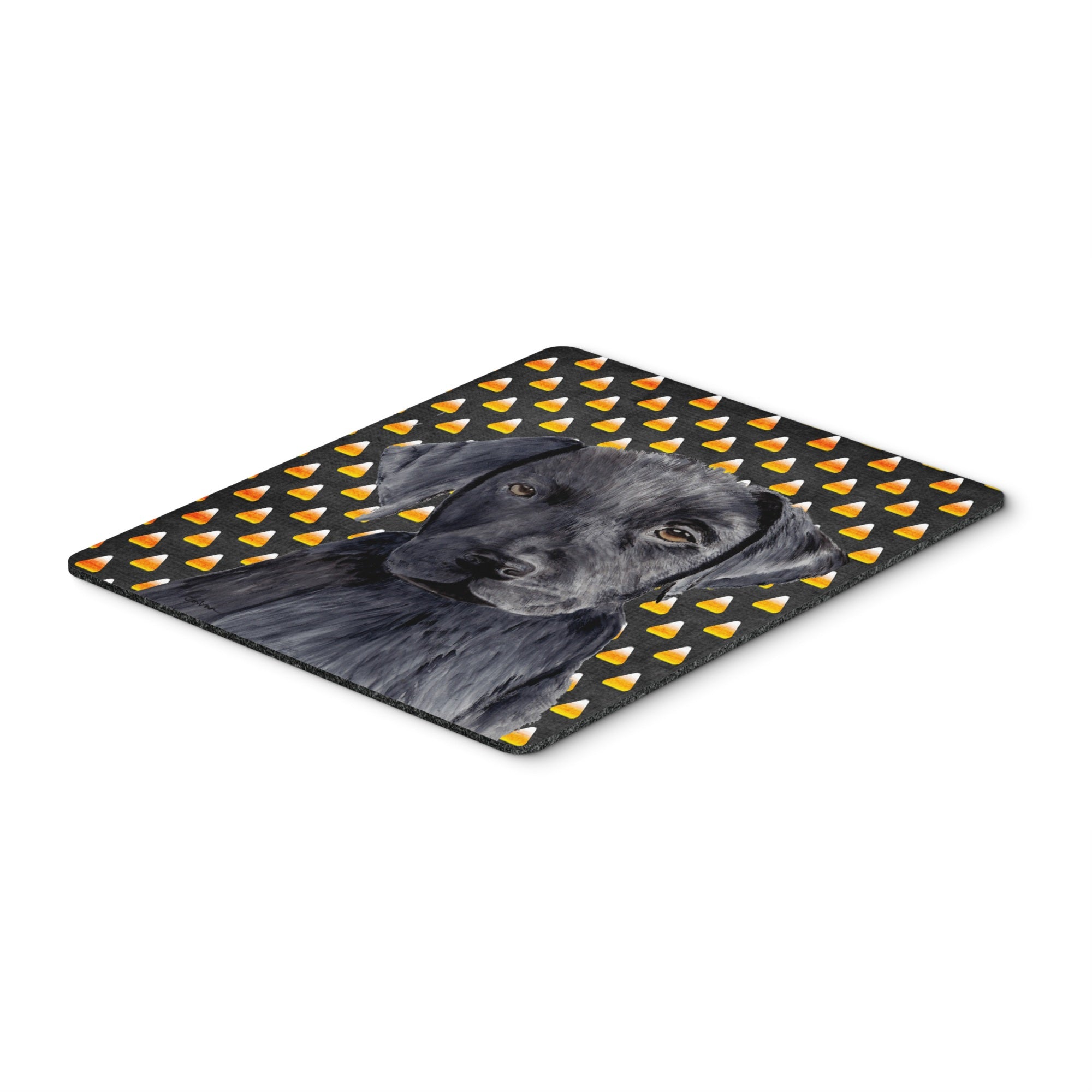 Caroline'S Treasures Mouse/Hot Pad/Trivet, Labrador Candy Corn Halloween Portrait (Sc9175Mp)