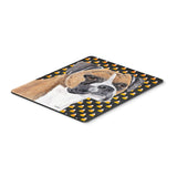 Caroline'S Treasures Mouse/Hot Pad/Trivet, Boxer Fawn Uncropped Ears Candy Corn Halloween (Sc9191Mp)