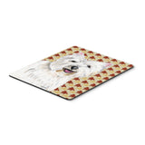 Caroline'S Treasures Westie Fall Leaves Portrait Mouse Pad/Hot Pad/Trivet (Sc9210Mp)