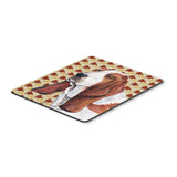 Caroline'S Treasures Basset Hound Fall Leaves Portrait Mouse Pad/Hot Pad/Trivet (Sc9212Mp)