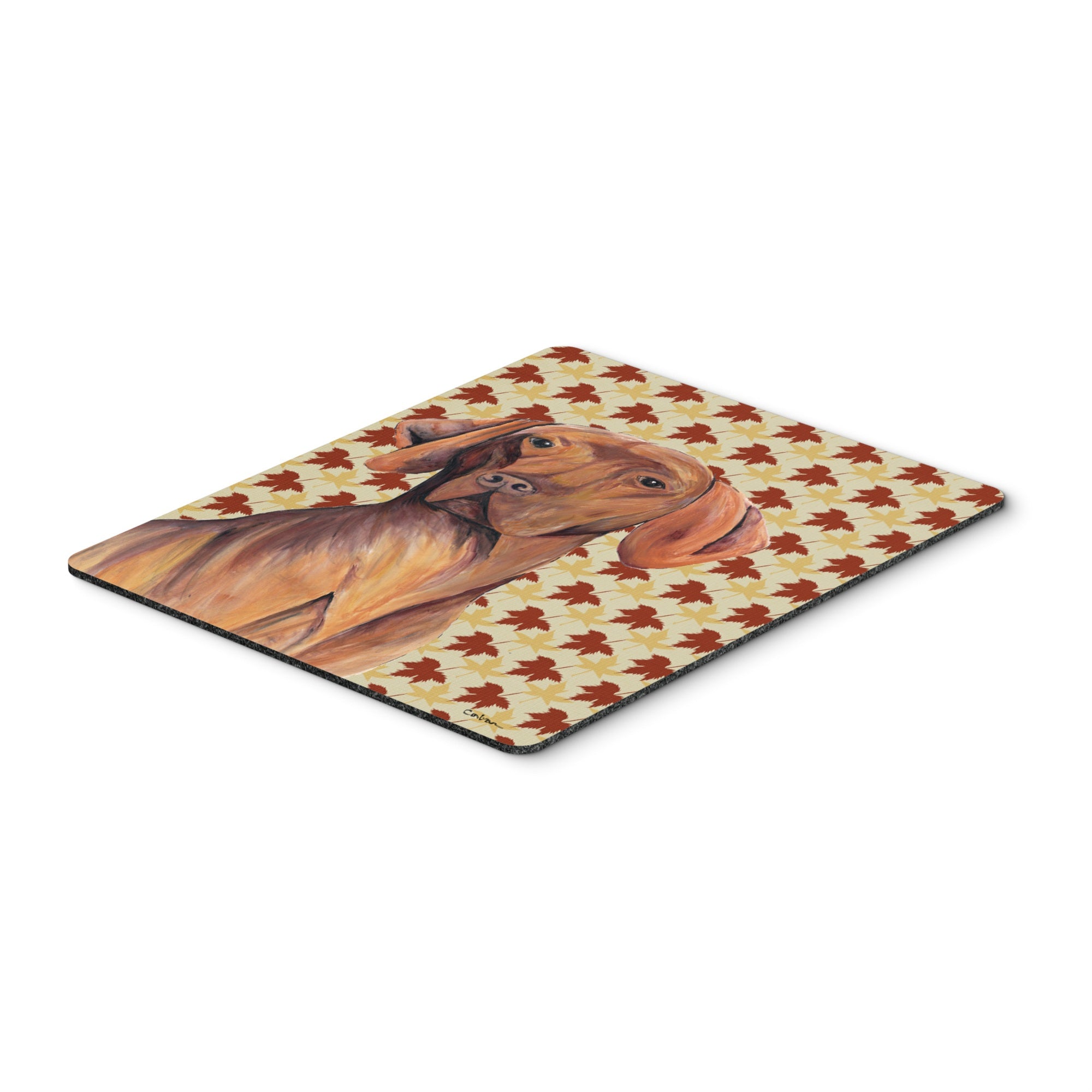 Caroline'S Treasures Vizsla Fall Leaves Portrait Mouse Pad/Hot Pad/Trivet (Sc9219Mp)
