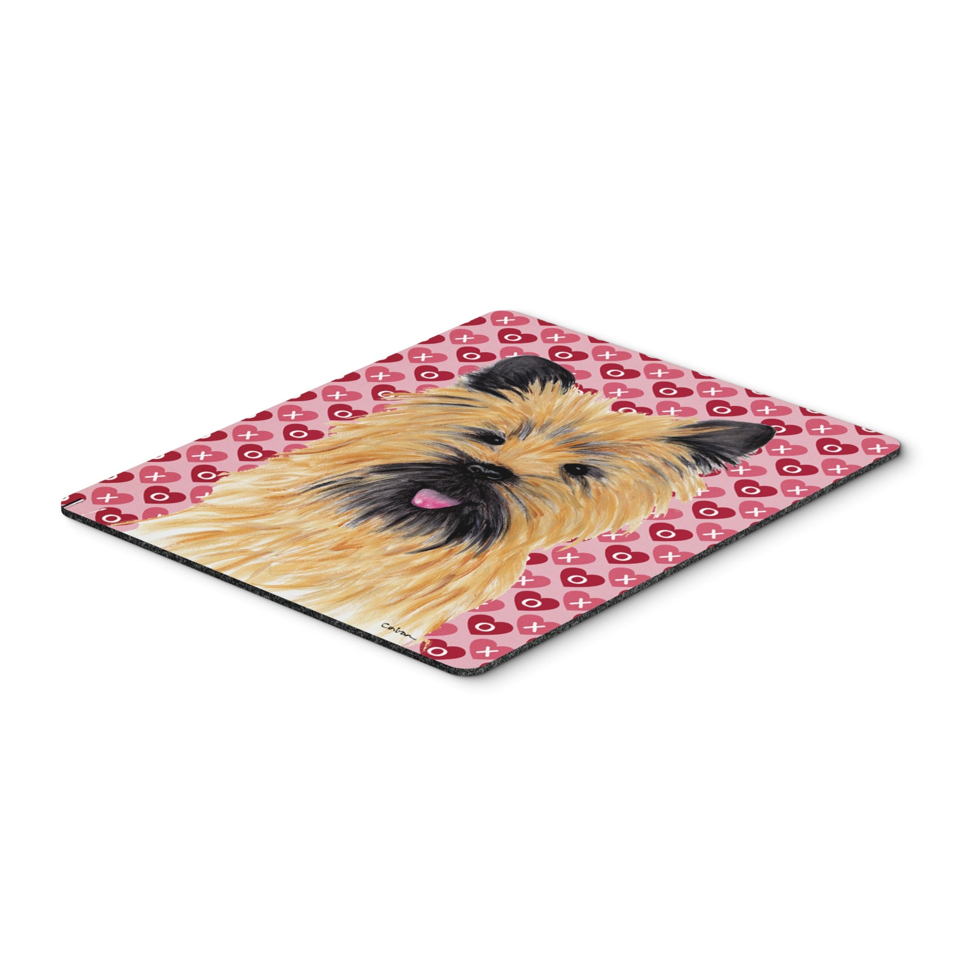 Caroline'S Treasures Cairn Terrier Hearts Love & Valentine'S Day Mouse Pad/Hot Pad/Trivet (Sc9264Mp)
