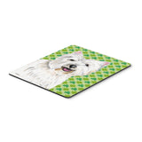 Caroline'S Treasures Westie St. Patrick'S Day Shamrock Portrait Mouse Pad/Hot Pad/Trivet (Sc9290Mp)