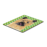 Caroline'S Treasures Cairn Terrier St. Patrick'S Day Shamrock Portrait Mouse Pad/Hot Pad/Trivet (Sc9295Mp)
