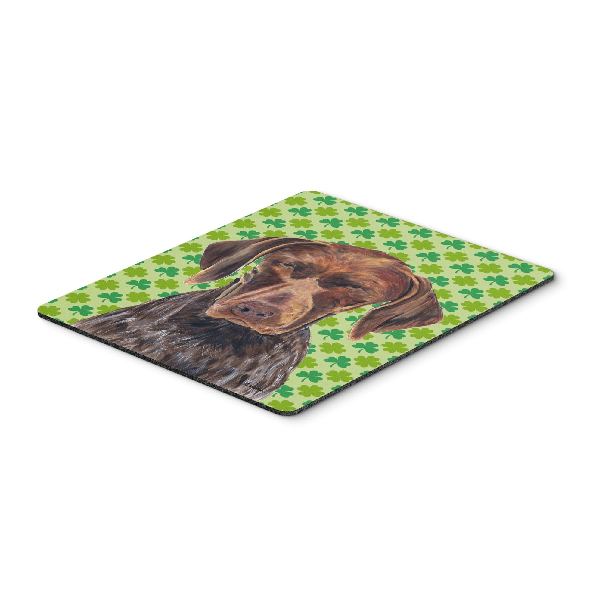 Caroline'S Treasures German Shorthaired Pointer St. Patrick'S Shamrock Mouse Pad/Hot Pad/Trivet (Sc9315Mp)