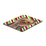 Caroline'S Treasures Mouse/Hot Pad/Trivet, Yorkie Candy Cane Holiday Christmas (Sc9325Mp)