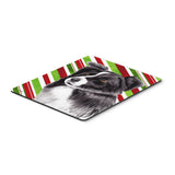 Caroline'S Treasures Mouse/Hot Pad/Trivet, Border Collie Candy Cane Holiday Christmas (Sc9327Mp)