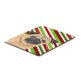 Caroline'S Treasures Mouse/Hot Pad/Trivet, Pug Candy Cane Holiday Christmas (Sc9331Mp)