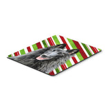 Caroline'S Treasures Mouse/Hot Pad/Trivet, Belgian Sheepdog Candy Cane Holiday Christmas (Sc9358Mp)