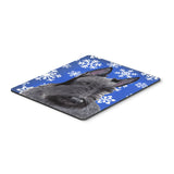 Caroline'S Treasures Mouse/Hot Pad/Trivet, Scottish Terrier Winter Snowflakes Holiday (Sc9386Mp)