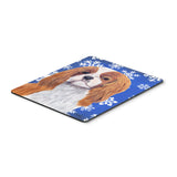 Caroline'S Treasures Mouse/Hot Pad/Trivet, Cavalier Spaniel Winter Snowflakes Holiday (Sc9394Mp)