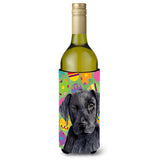 Labrador Easter Eggtravaganza Wine Bottle Beverage Insulator Beverage Insulator Hugger Sc9444Literk