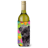 Pug Easter Eggtravaganza Wine Bottle Beverage Insulator Beverage Insulator Hugger Sc9446Literk
